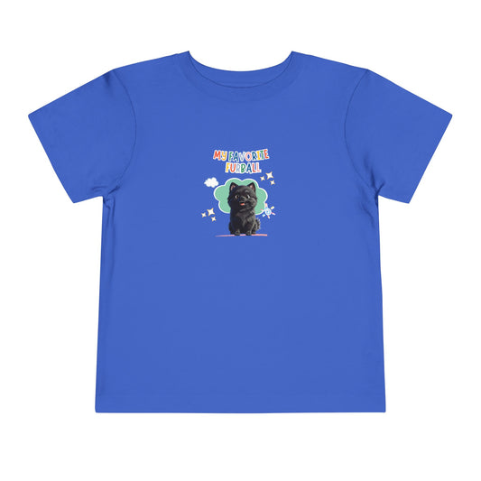 Pomeranian Favorite Furball Toddler Tee