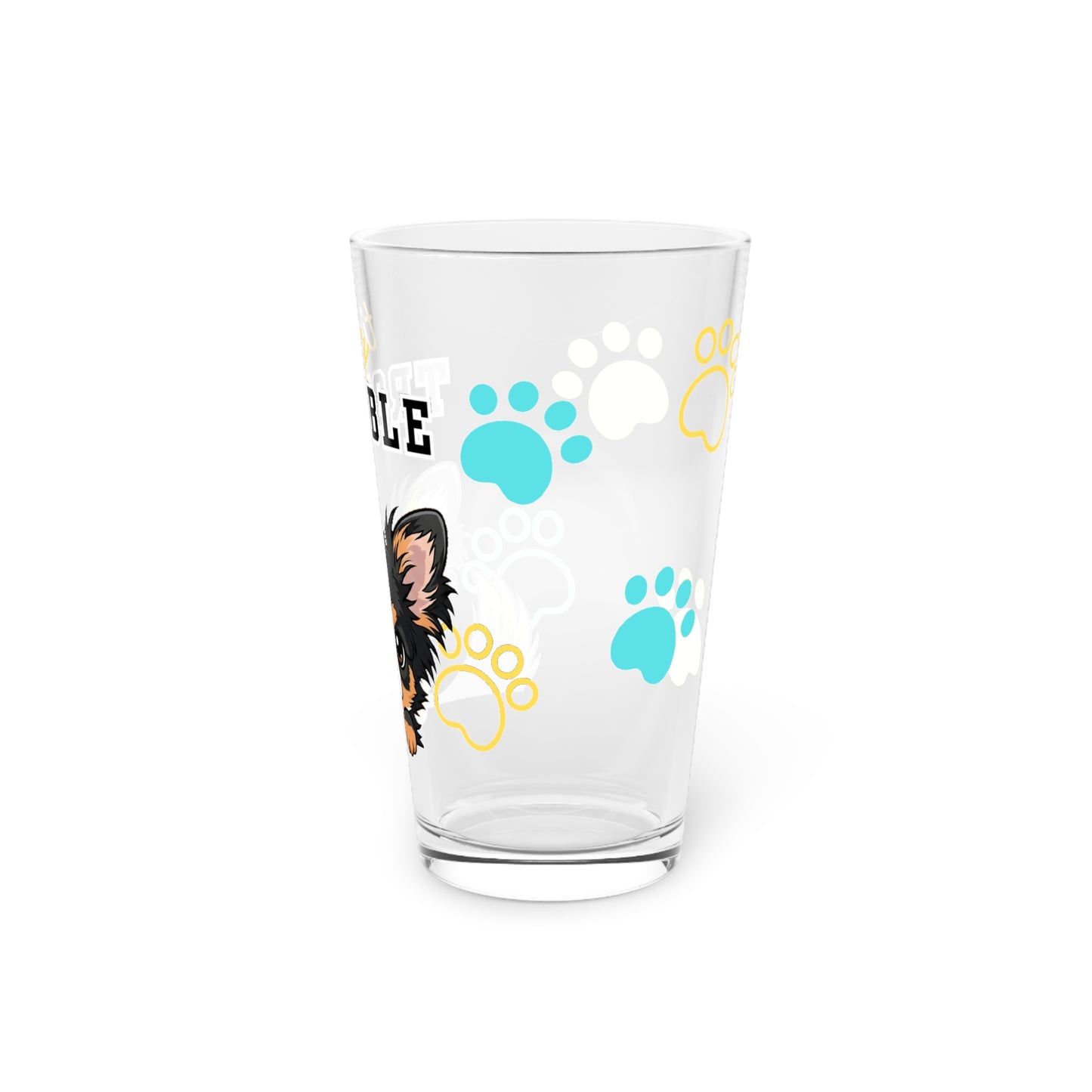 Chihuahua Tiny Trouble Pint Glass