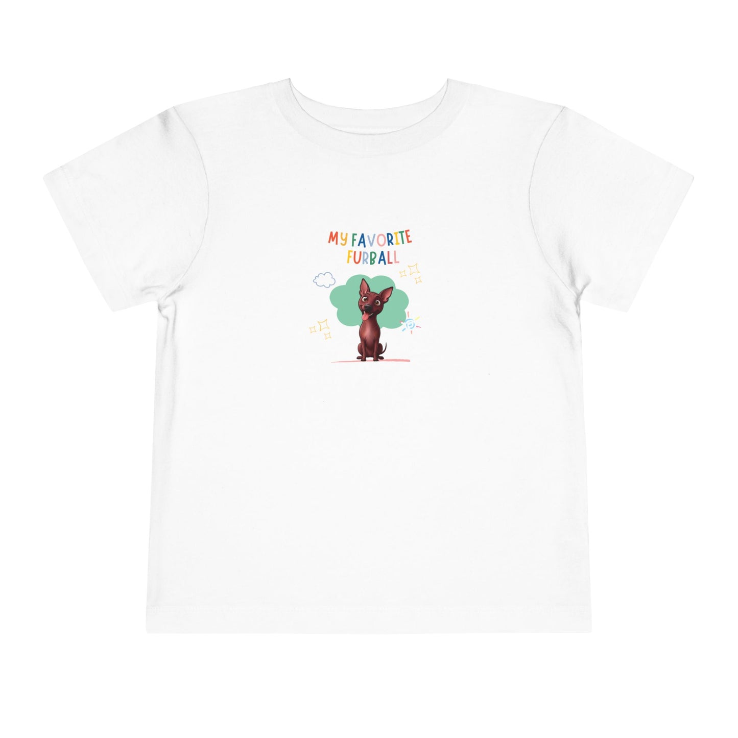 Hairless Dog Favorite Furball Toddler Tee