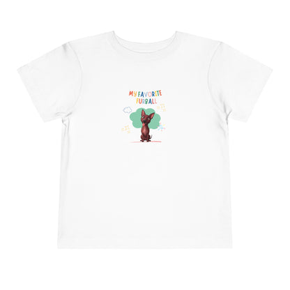 Hairless Dog Favorite Furball Toddler Tee