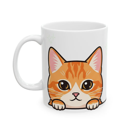 Cat Peek-a-Boo Mug | Best Cat Daddy Gift