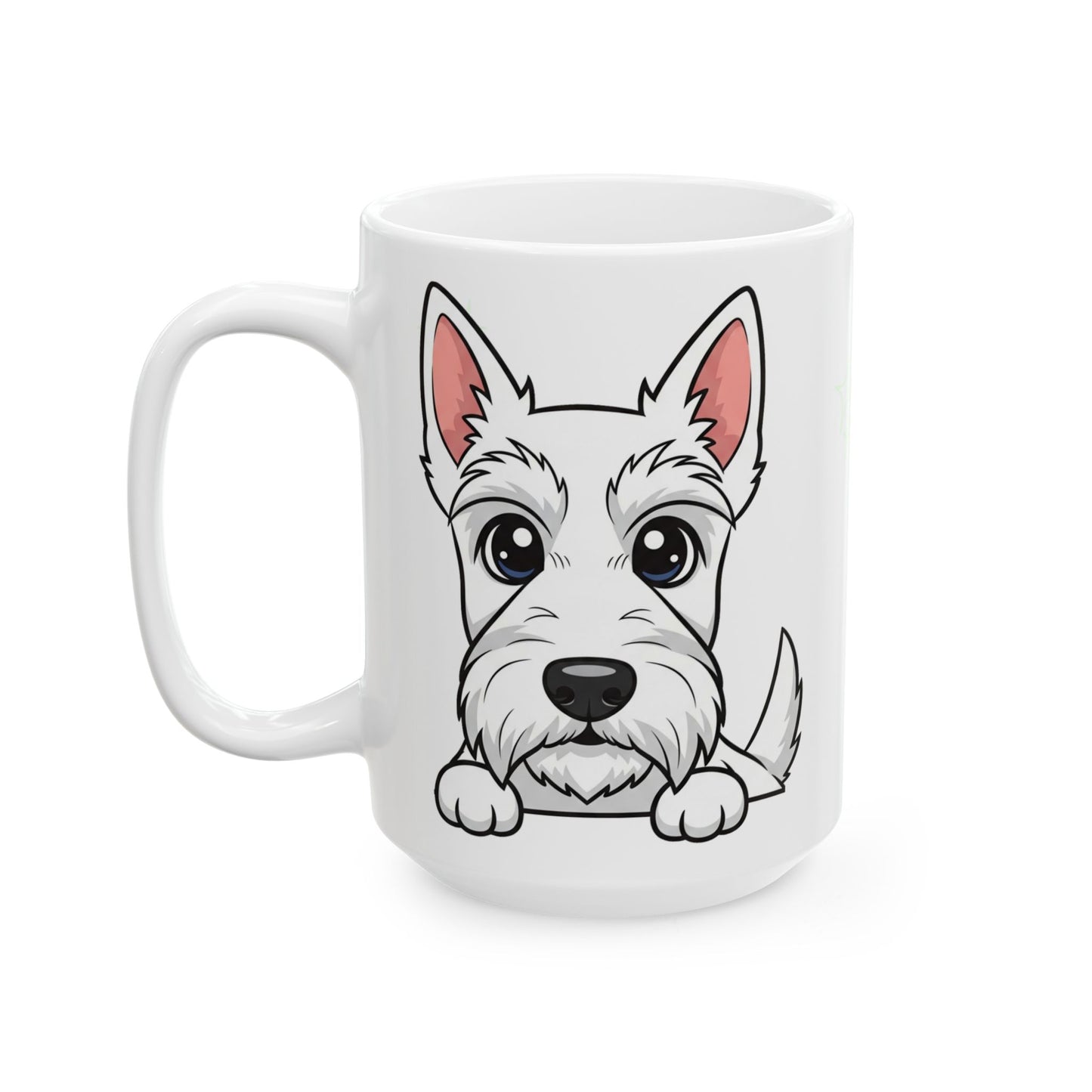 Scottish Terrier Peek-a-Boo Mug | Best Scottie Mama Gift