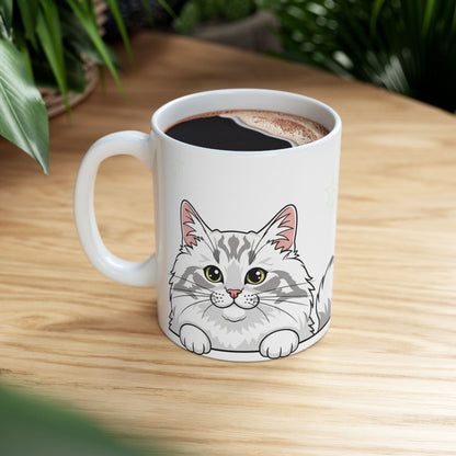 Siberian Peek-a-Boo Mug | Best Siberian Mama Gift