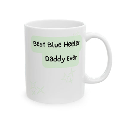 Australian Cattle Dog Peek-a-Boo Mug | Best Heeler Daddy Gift