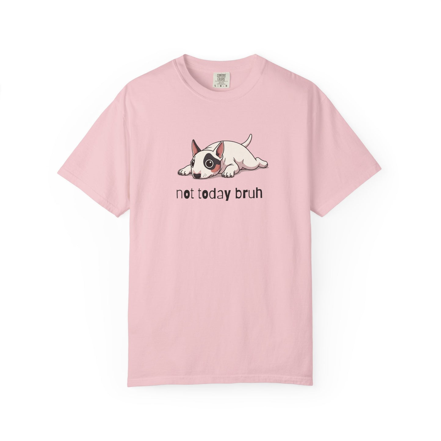 Bull Terrier Not Today Bruh T-Shirt
