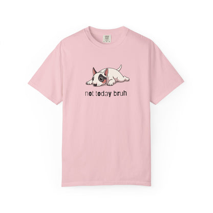 Bull Terrier Not Today Bruh T-Shirt