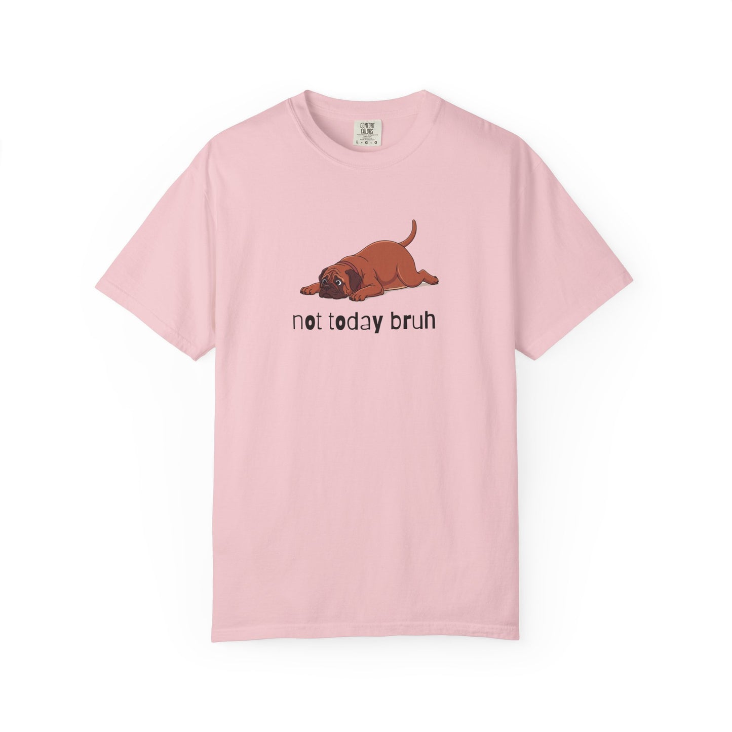 Mastiff Not Today Bruh T-Shirt