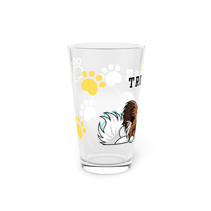 Papillon Tiny Trouble Pint Glass