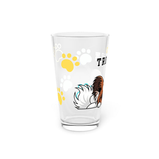 Papillon Tiny Trouble Pint Glass