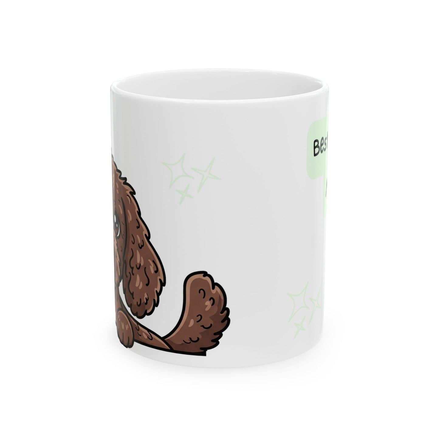 American Water Spaniel Peek-a-Boo Mug | Best Spaniel Mama