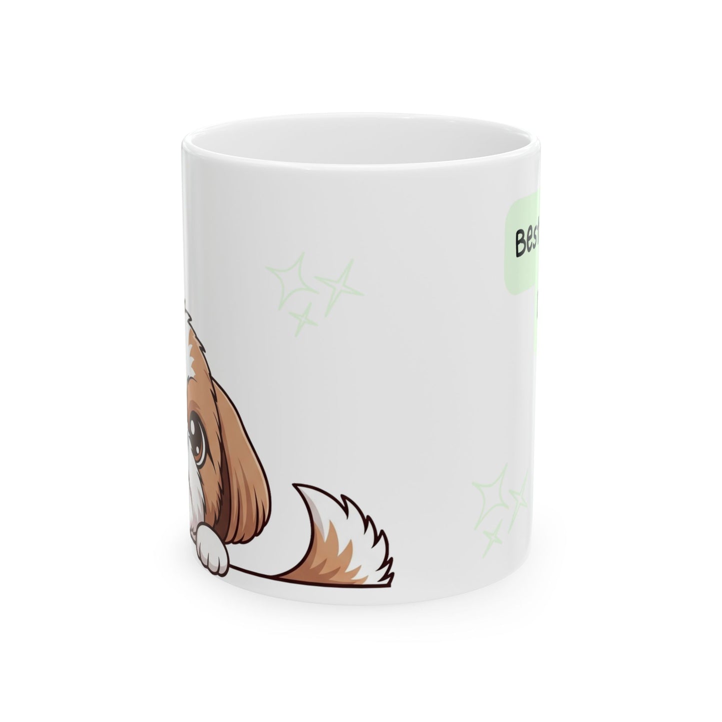 Shih Tzu Peek-a-Boo Mug | Best Shih Tzu Daddy Gift