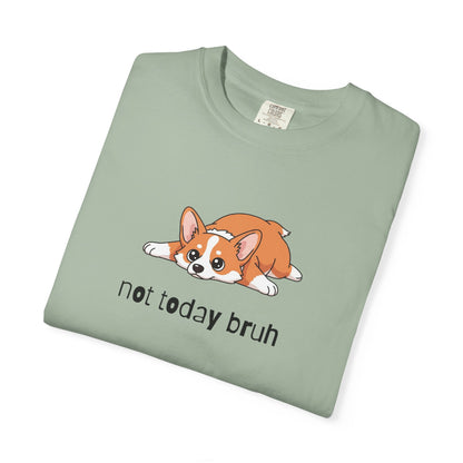 Corgi Not Today Bruh T-Shirt