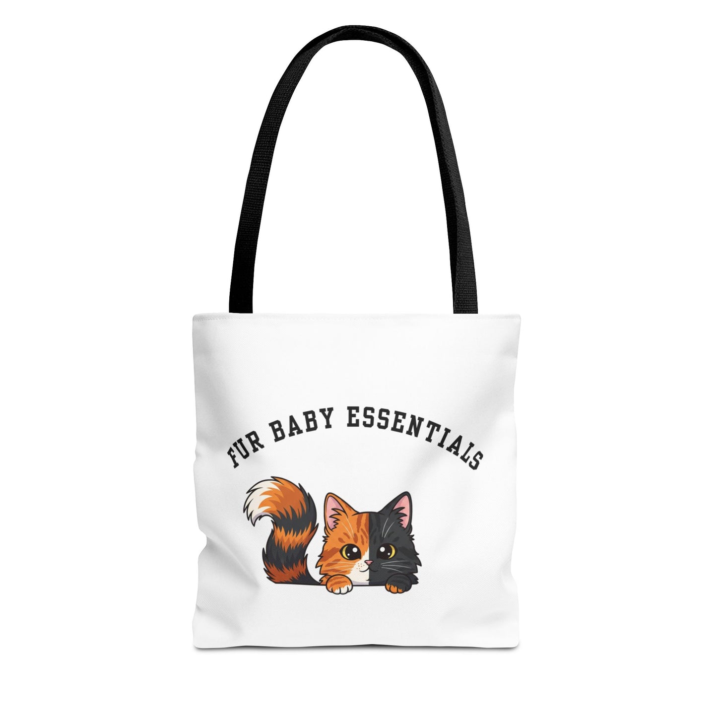 Long hair chimera cat FurBaby Tote Bag