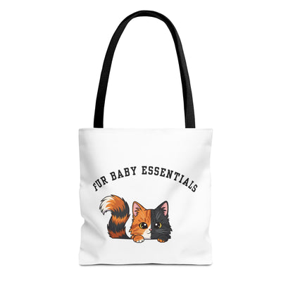 Long hair chimera cat FurBaby Tote Bag