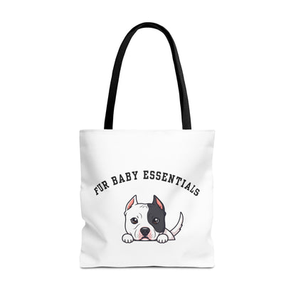 Pitbull FurBaby Tote Bag