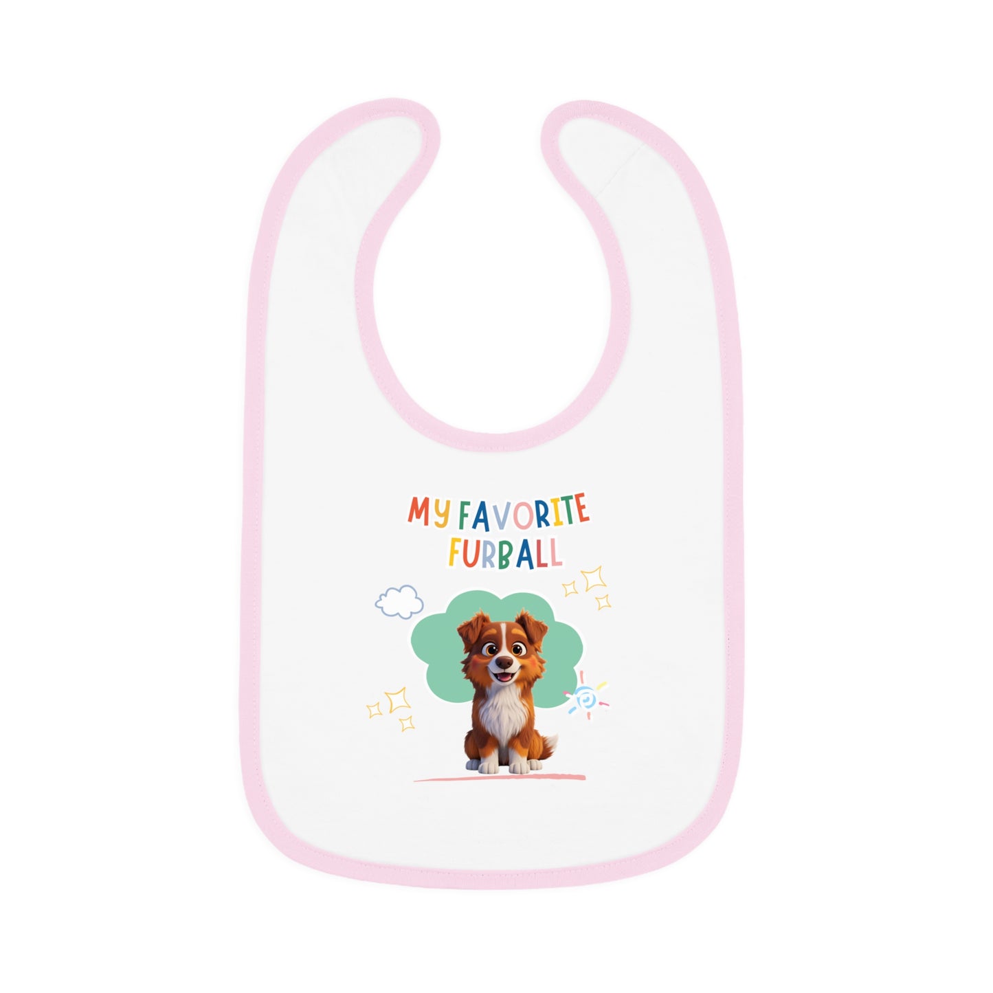 Aussie Favorite Furball Baby Bib
