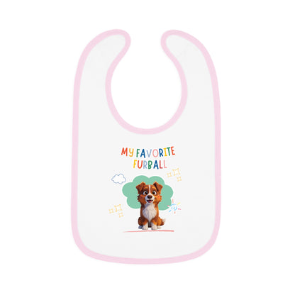 Aussie Favorite Furball Baby Bib