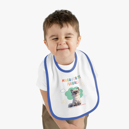 Ragdoll Favorite Furball Baby Bib