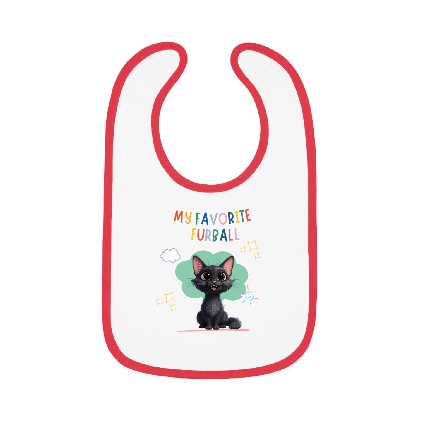 LaPerm Favorite Furball Baby Bib