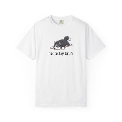 Husky Not Today Bruh T-Shirt