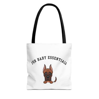 Great Dane FurBaby Tote Bag