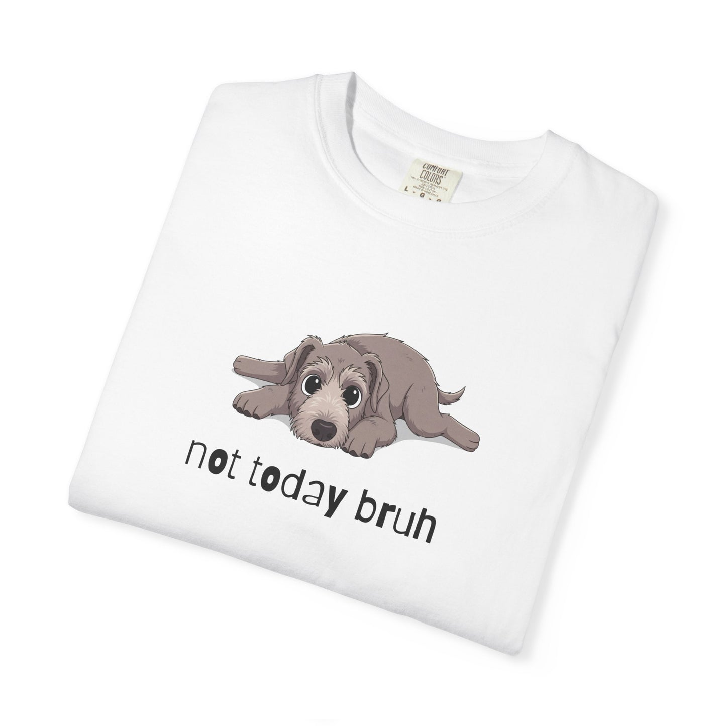 Irish Wolfhound Not Today Bruh T-Shirt