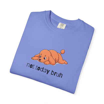 Poodle Not Today Bruh T-Shirt