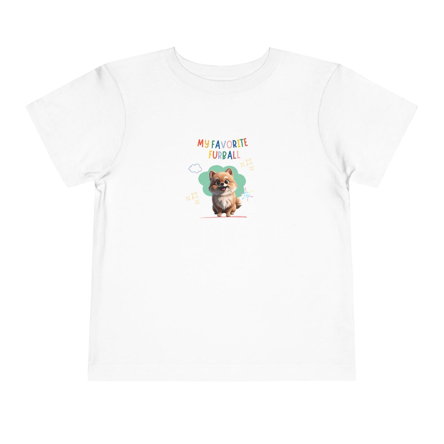 Pomeranian Favorite Furball Toddler Tee