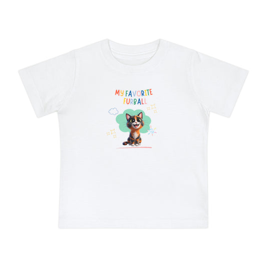 Short hair tortoiseshell cat Favorite Furball Baby Tee