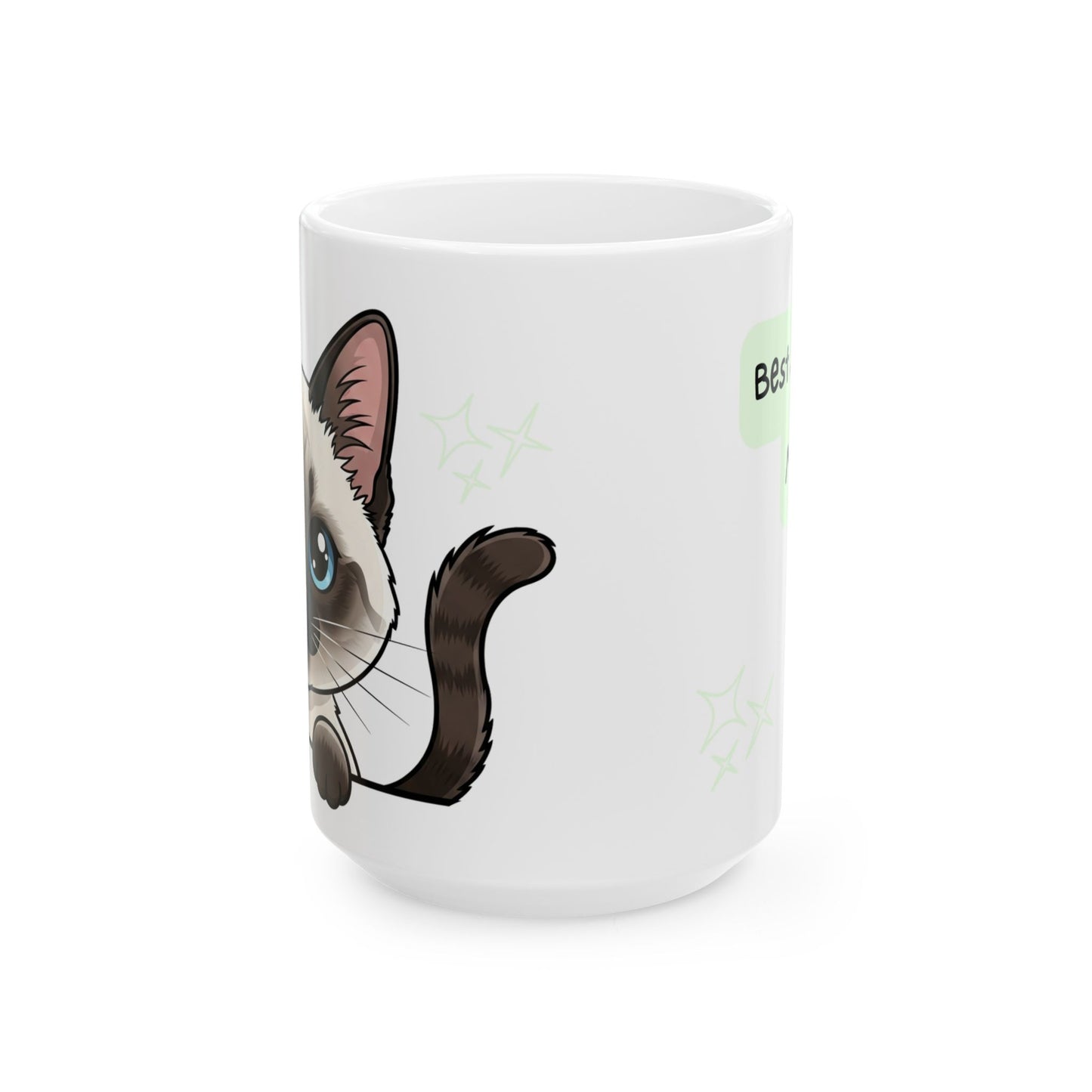 Siamese Peek-a-Boo Mug | Best Siamese Mama Gift
