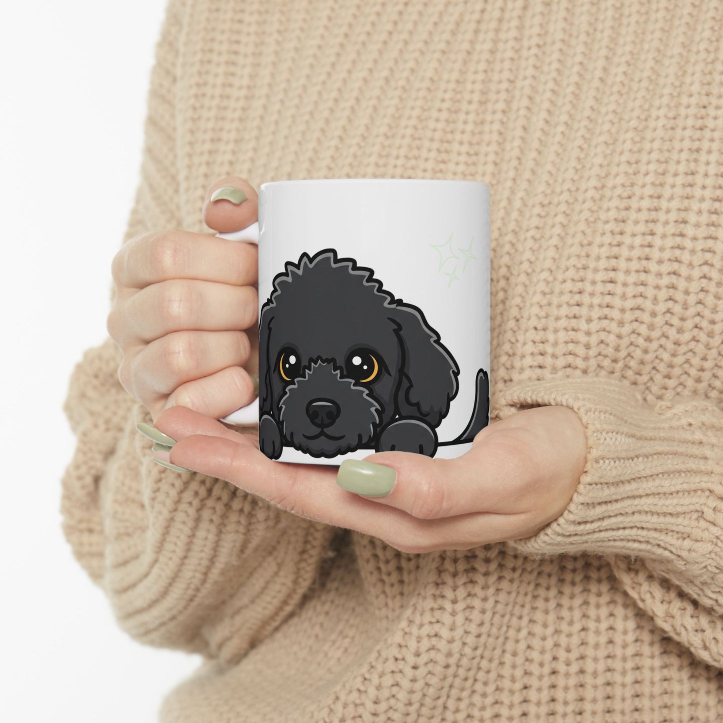 Doodle Peek-a-Boo Mug | Best Doodle Mama Gift