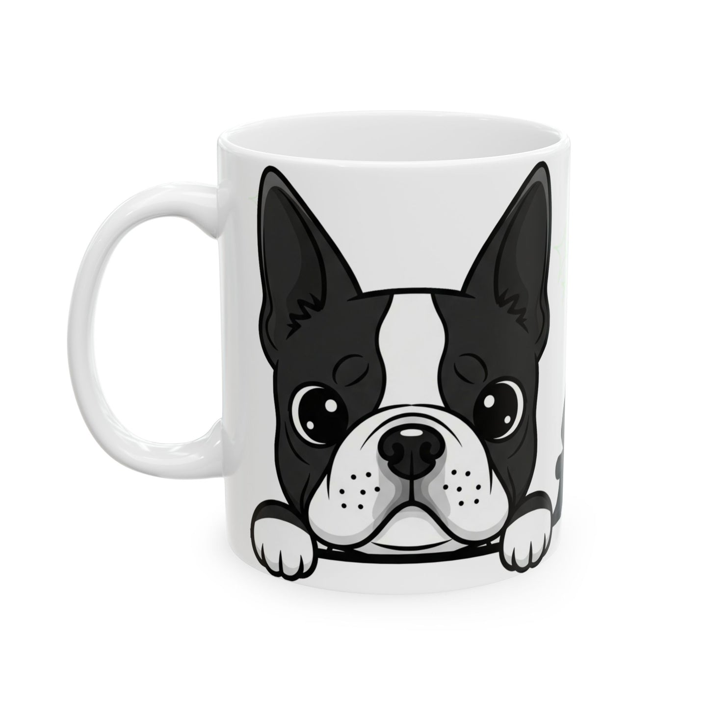 Boston Terrier Peek-a-Boo Mug | Best Boston Terrier Mama Gift