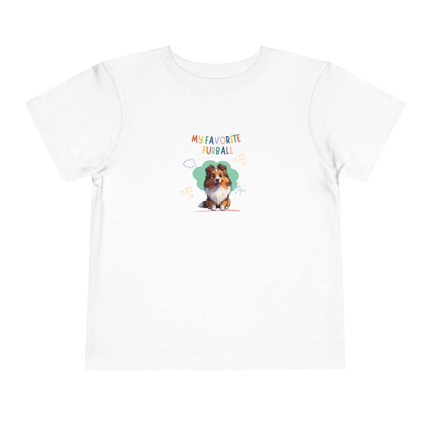 Sheltie Favorite Furball Toddler Tee