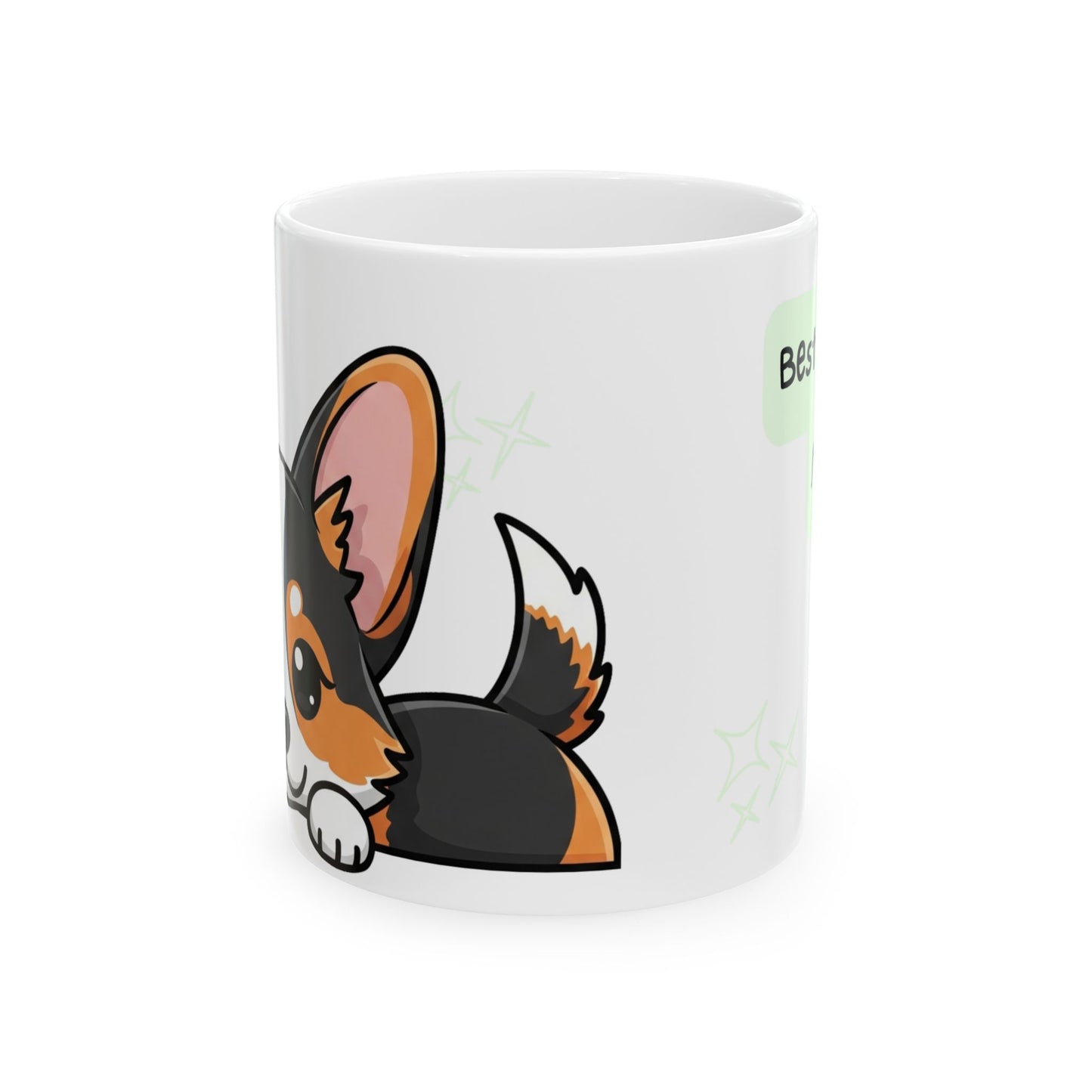 Corgi Peek-a-Boo Mug | Best Corgi Mama Gift
