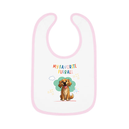 Golden Retriever Favorite Furball Baby Bib