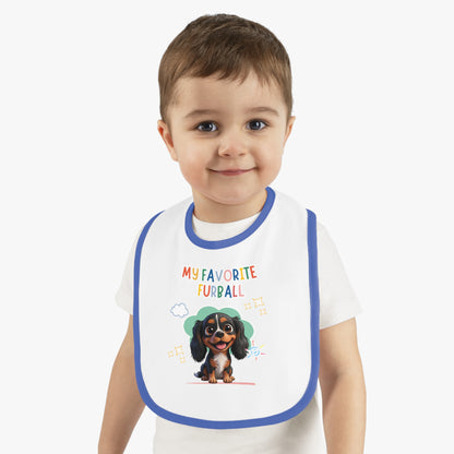 Cavalier Favorite Furball Baby Bib