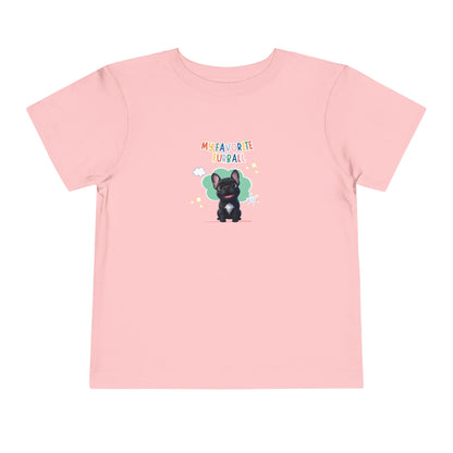 Frenchie Favorite Furball Toddler Tee