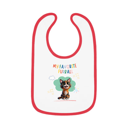 Shorthair Tortoiseshell Cat Favorite Furball Baby Bib