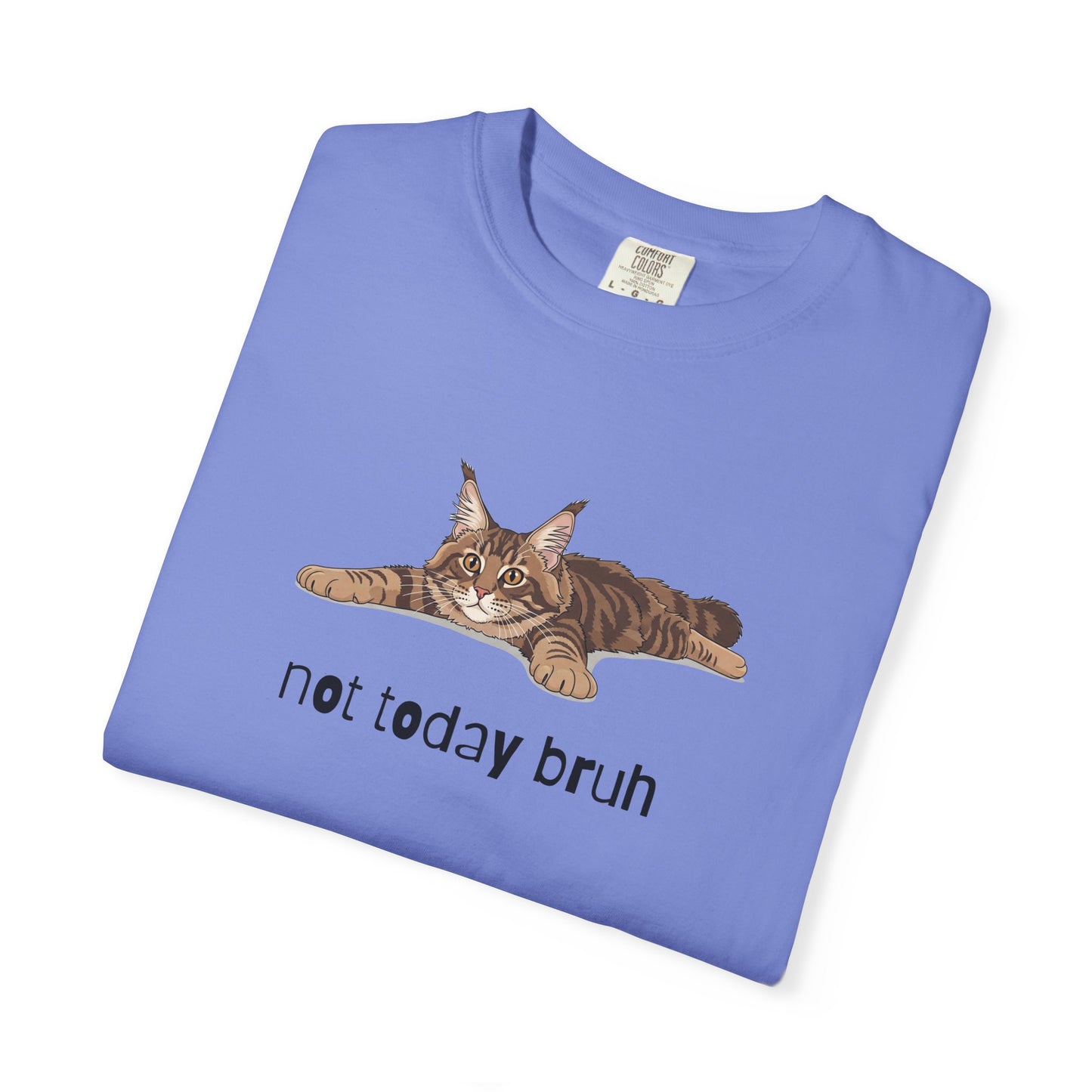 Maine Coon Not Today Bruh T-Shirt