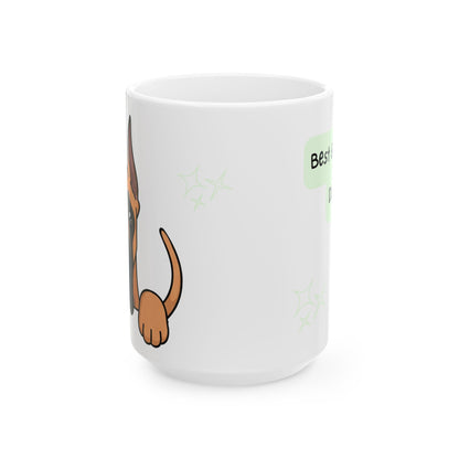 Great Dane Peek-a-Boo Mug | Best Great Dane Daddy Gift