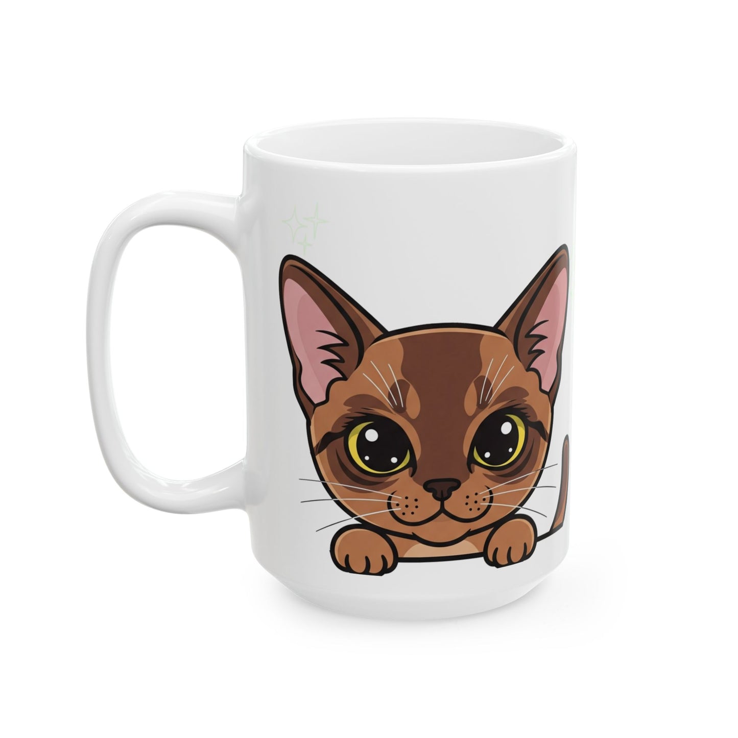 Cat Peek-a-Boo Mug | Best Cat Mama Gift