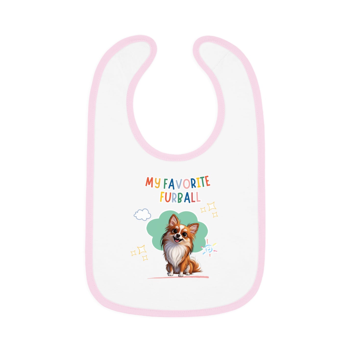 Chihuahua Favorite Furball Baby Bib