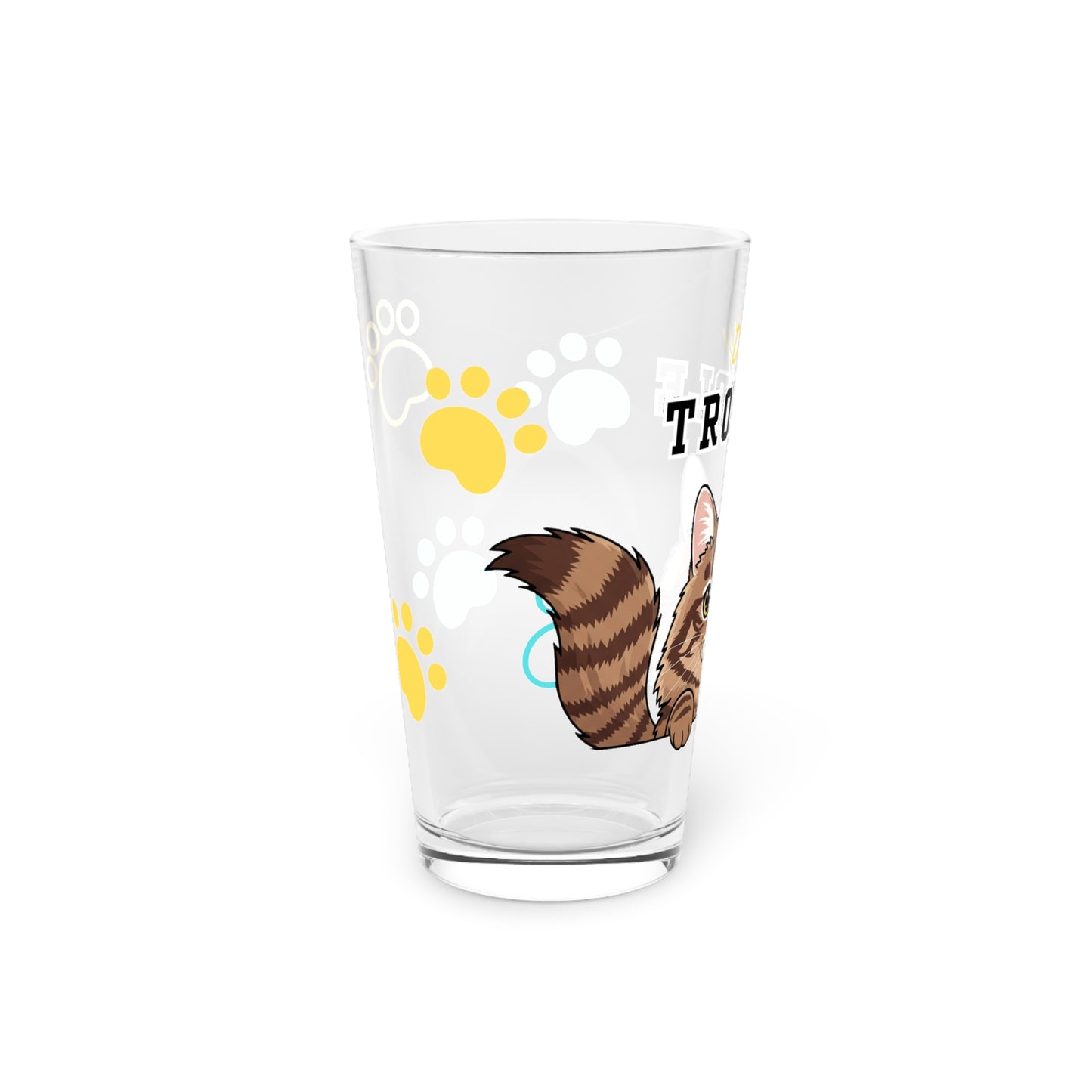 Siberian Tiny Trouble Pint Glass