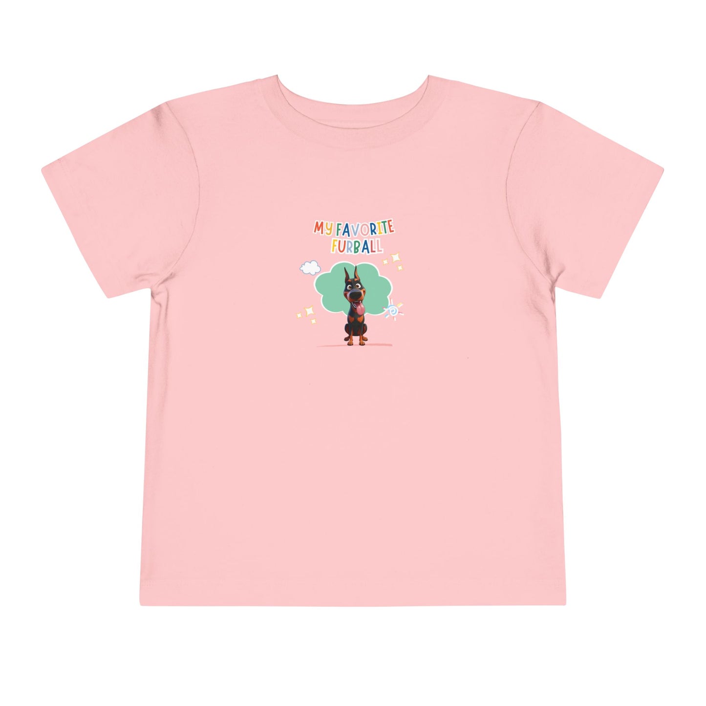 Doberman Favorite Furball Toddler Tee