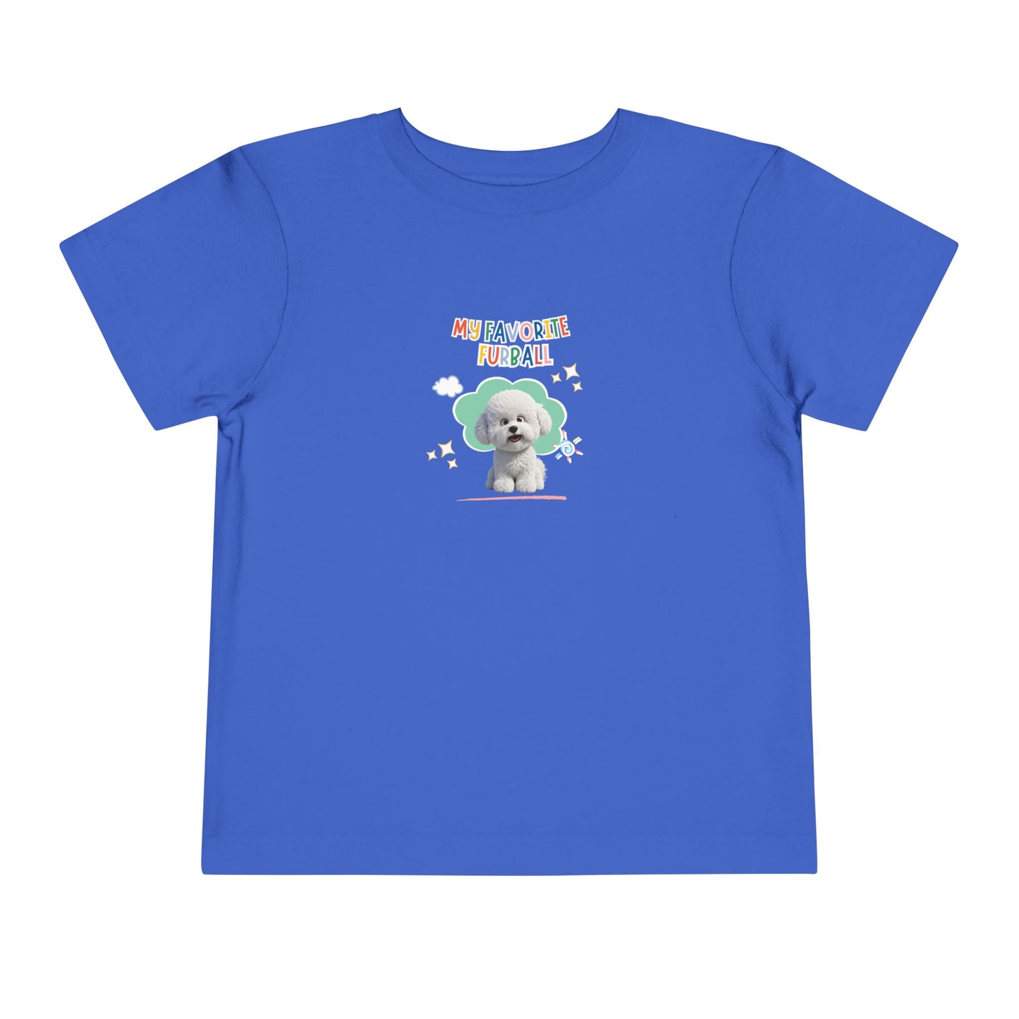 Bichon Frise Favorite Furball Toddler Tee