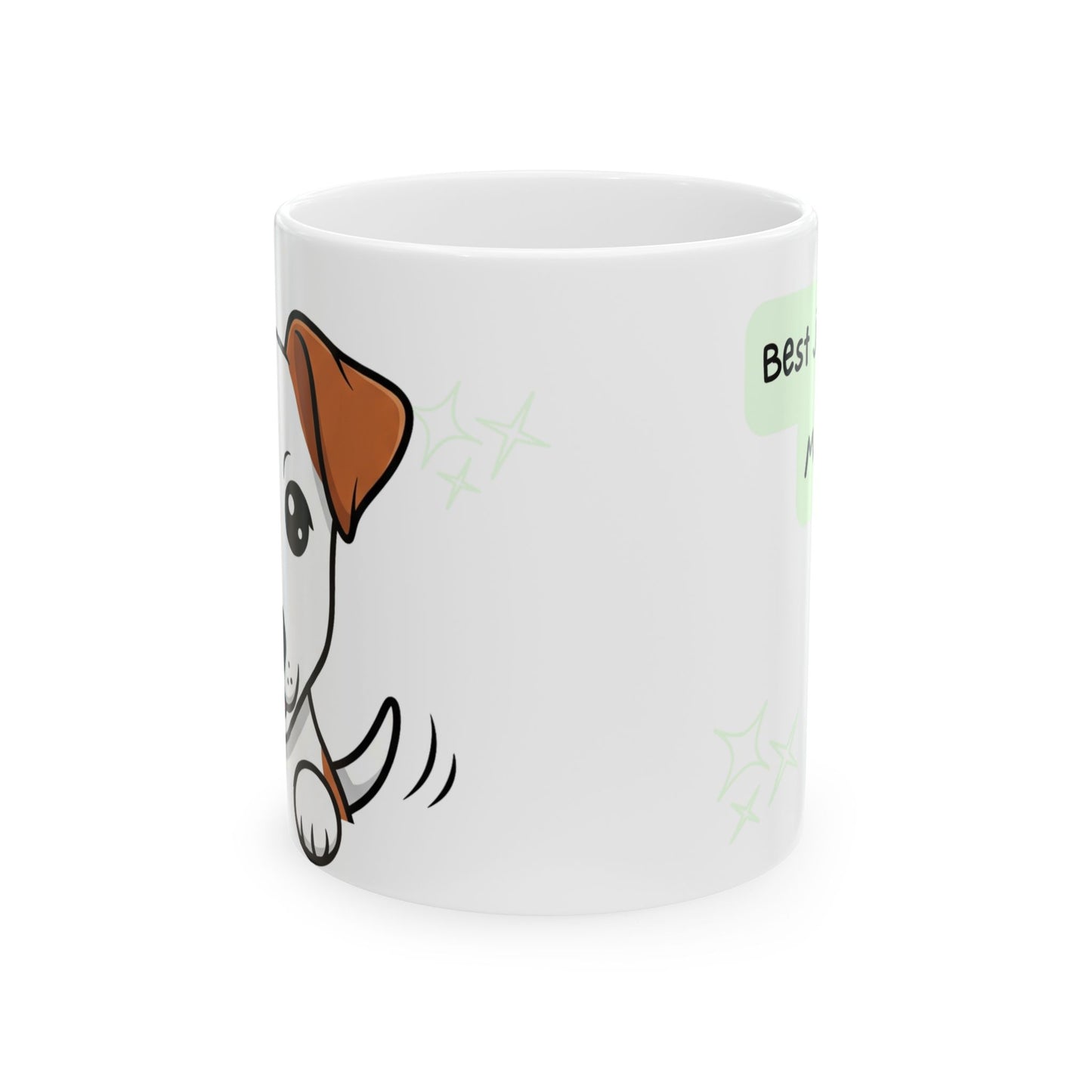 Jack Russell Terrier Peek-a-Boo Mug | Best Jack Russell Mama