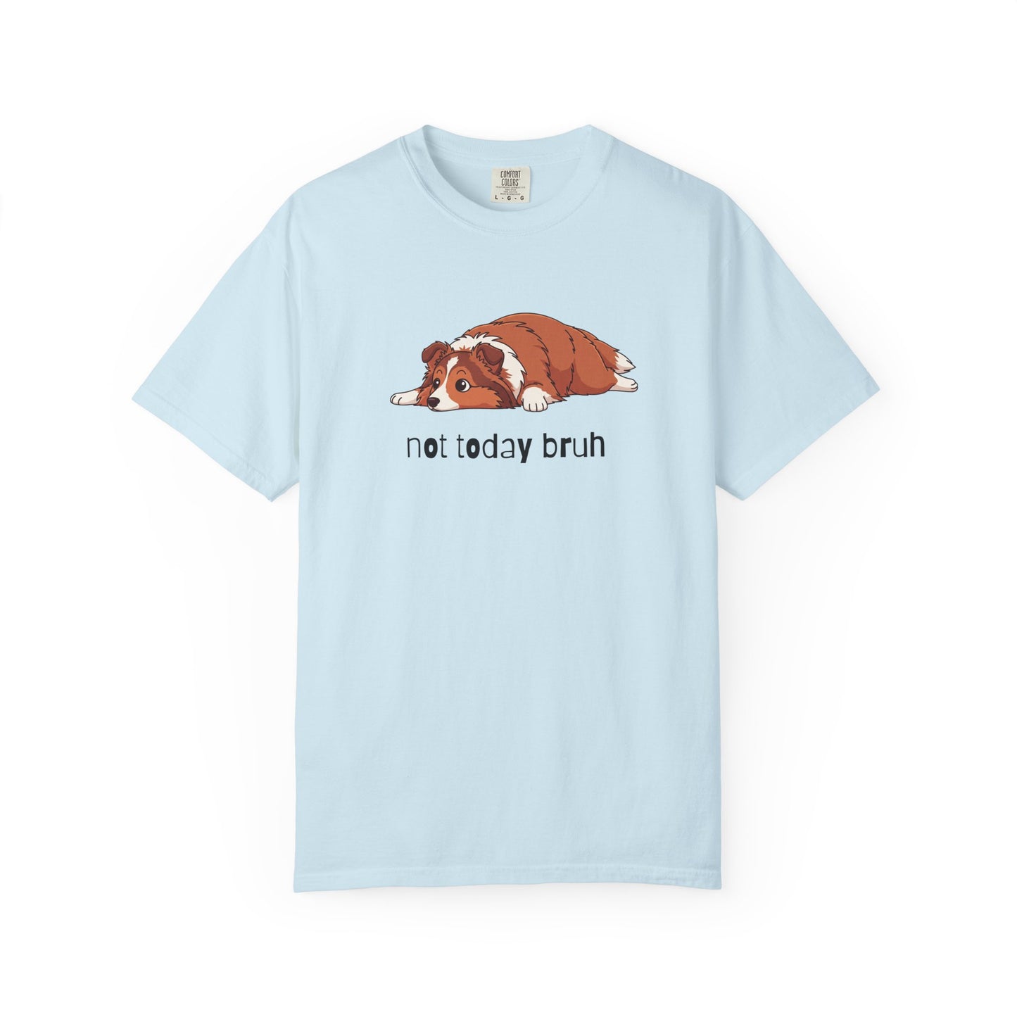 Sheltie Not Today Bruh T-Shirt