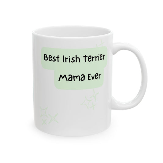 Irish Terrier Peek-a-Boo Mug | Best Irish Terrier Mama Gift