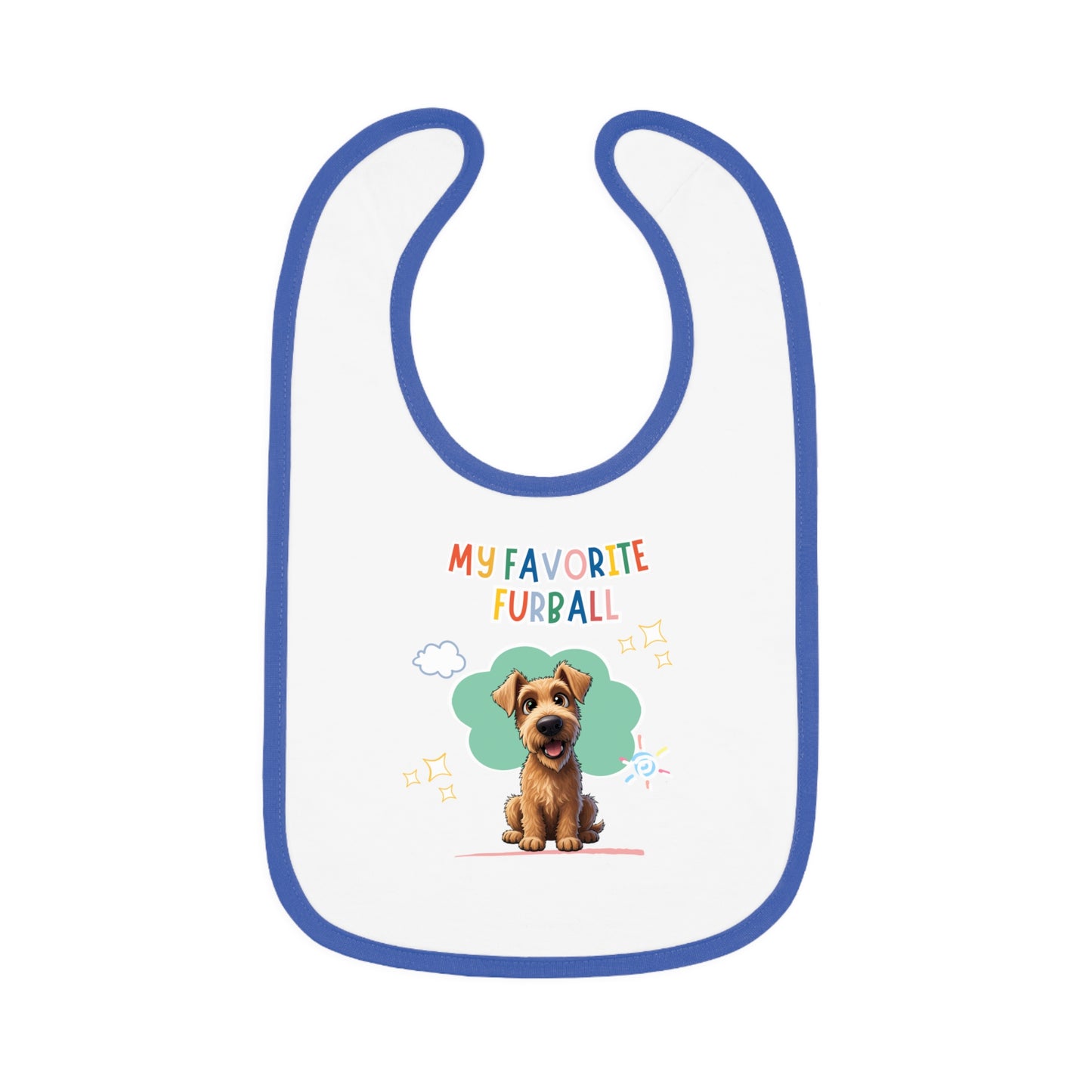 Irish Terrier Favorite Furball Baby Bib