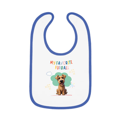 Irish Terrier Favorite Furball Baby Bib